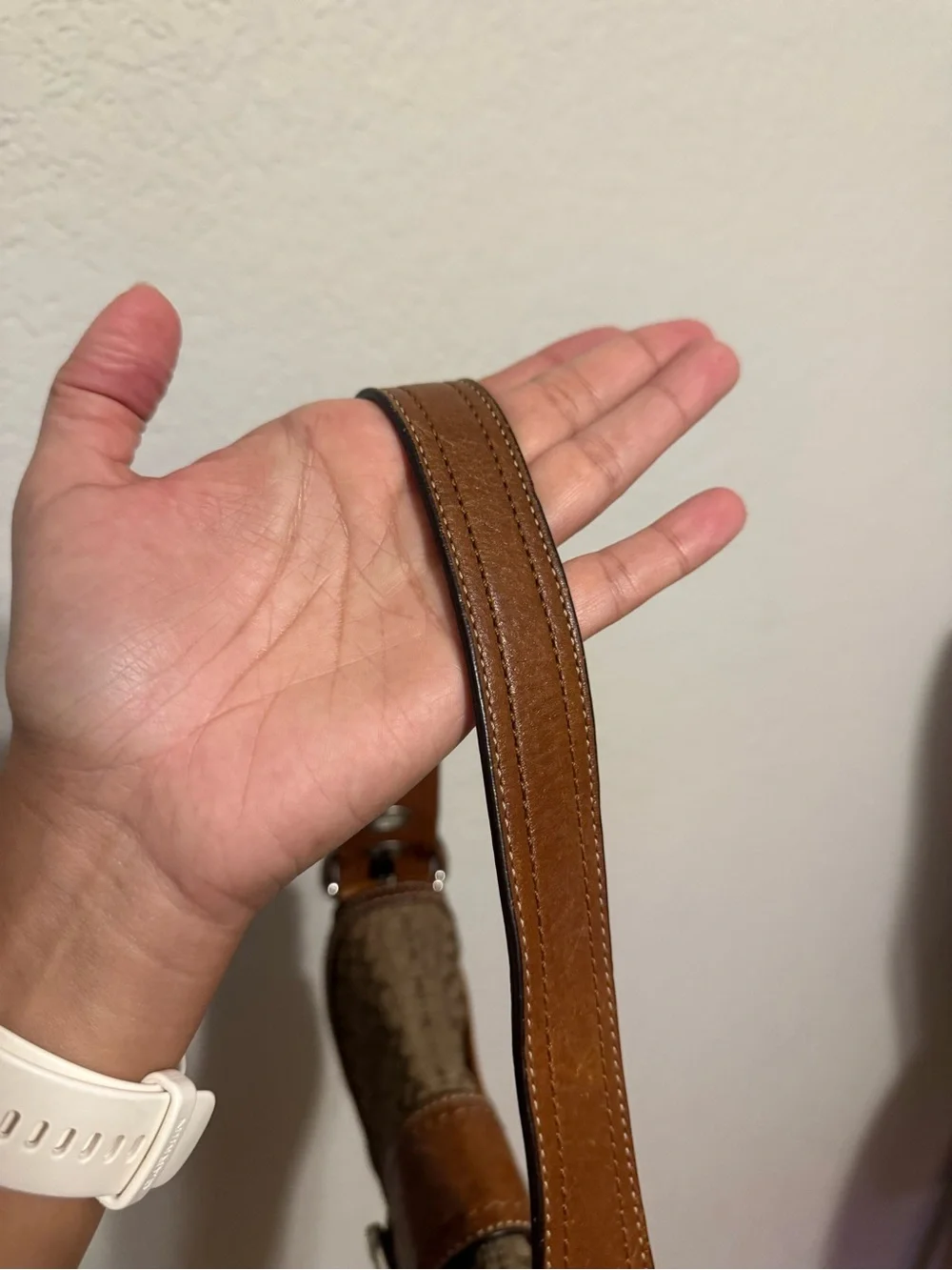 COACH | Vintage SoHo Signature Canvas Buckle shoulder bag | Brown